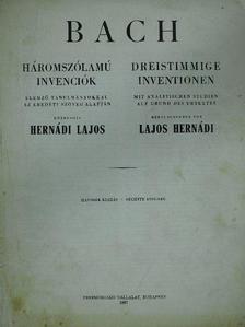 Hernádi Lajos - Háromszólamú invenciók [antikvár]