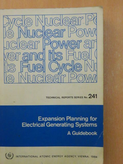 Expansion Planning for Electrical Generating Systems [antikvár]