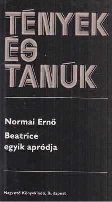 Normai Ernő - Beatrice egyik apródja [antikvár]