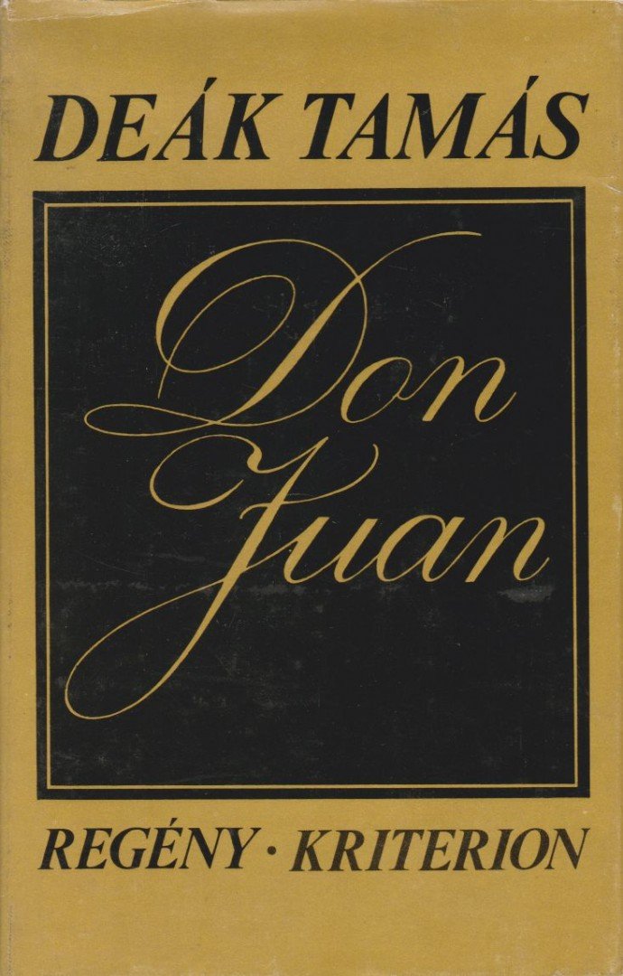 DEÁK TAMÁS - Don Juan [antikvár]
