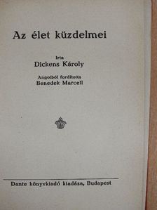 Dickens Károly - Az élet küzdelmei [antikvár]