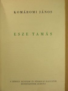 Komáromi János - Esze Tamás [antikvár]