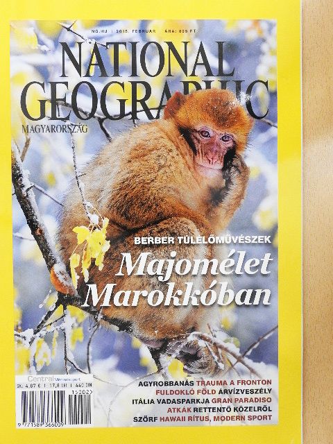 Bordás Veronika - National Geographic Magyarország 2015. február [antikvár]
