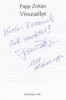 Papp Zoltán - Visszaélet (dedikált) [antikvár]