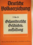Gesamtdeutsche Geschichtsauffassung (gótbetűs) [antikvár]