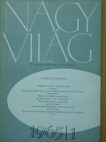 Aldo Nicolaj - Nagyvilág 1965. január [antikvár]