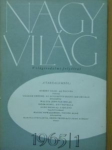 Aldo Nicolaj - Nagyvilág 1965. január [antikvár]