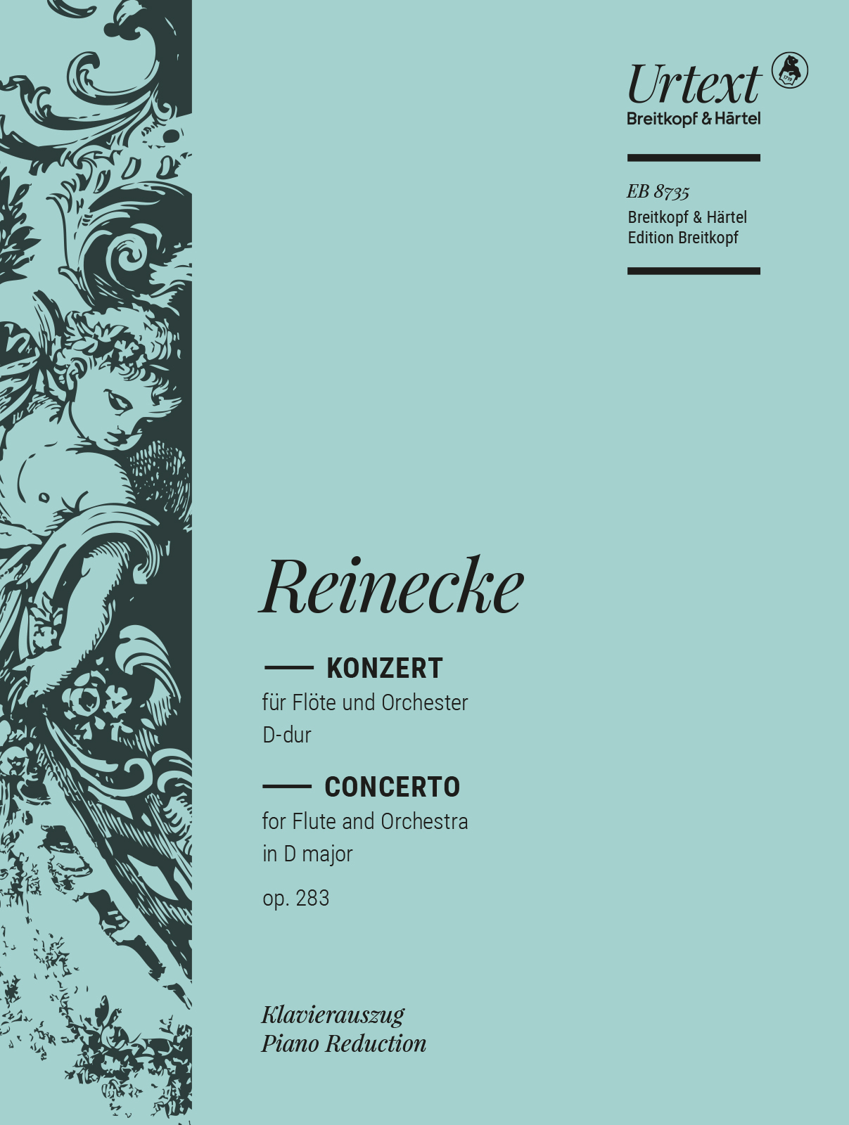 REINECKE - KONZERT FÜR FLÖTE UND ORCHESTER D-DUR OP.283 HERAUSGEGEBEN VON HENRIK WIESE