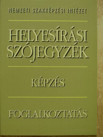 Helyesírási szójegyzék [antikvár]