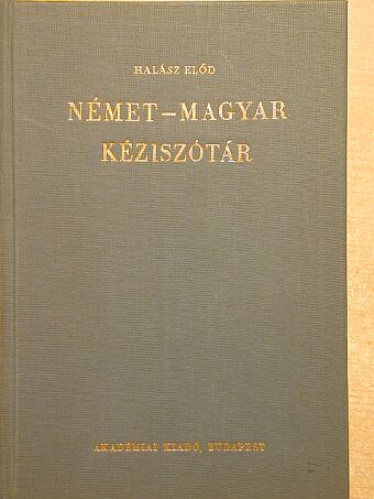 Halász Előd - Német-magyar kéziszótár [antikvár]