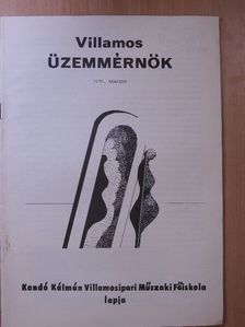 Villamos Üzemmérnök 1976. március [antikvár]
