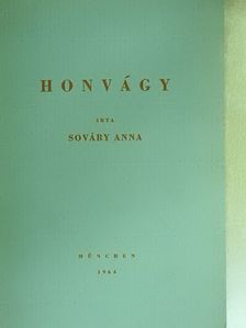 Sováry Anna - Honvágy [antikvár]