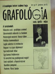 Grafológia 2006. április-május [antikvár]