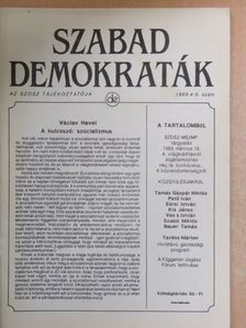 Bauer Tamás - Szabad Demokraták 1989/4-5. [antikvár]