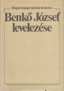 Tarnai Andor, Szabó György - Benkő József levelezése [antikvár]