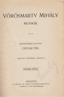 Vörösmarty Mihály - Vörösmarty Mihály munkái II. [antikvár]