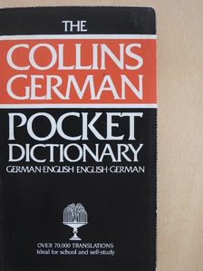 The Collins Pocket German Dictionary [antikvár]