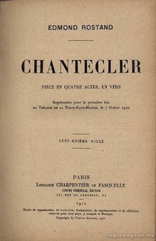 ROSTAND, EDMOND - Chantecler [antikvár]