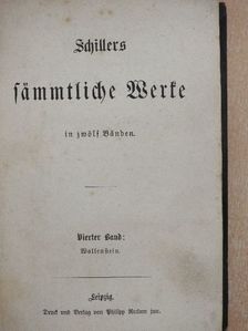 Friedrich Schiller - Schillers sämmtliche Werke in zwölf Bänden 4-6. (Gótbetűs) (töredék) [antikvár]