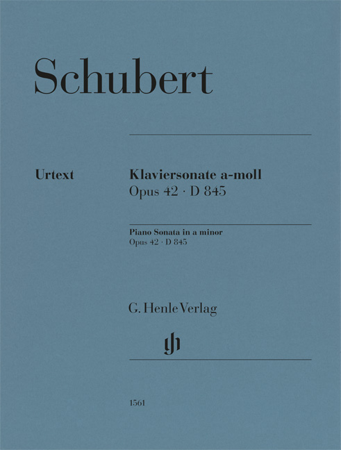SCHUBERT - KLAVIERSONATE a-MOLL OPUS 42 D 845