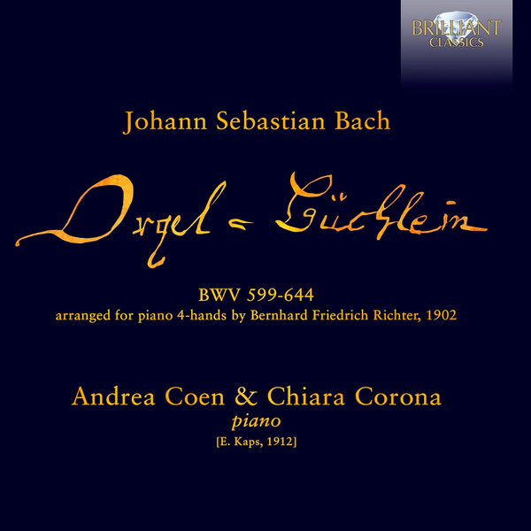 Bach - ORGELBUCHLEIN FOR PIANO CD