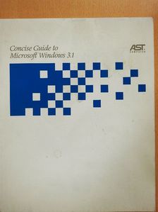 Kris Jamsa - Concise Guide to Microsoft Windows 3.1 [antikvár]