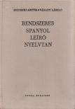 Várady László, Sobieski Artúr - Rendszeres spanyol leíró nyelvtan [antikvár]
