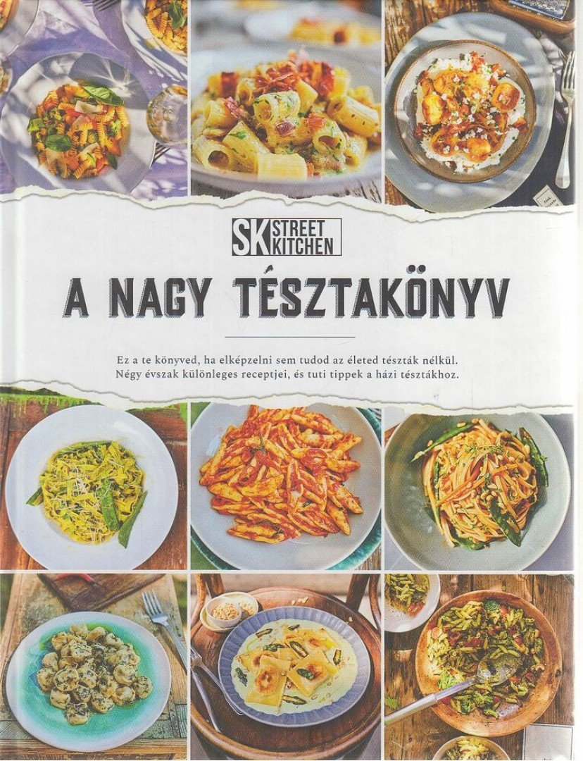 Vitális Lilla, Forási Ákos, Szilágyi Nóri, Fördős Zé, Fördős Lajos, Jancsi Jani, Jáki Tamás - A nagy tésztakönyv [antikvár]