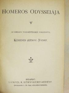 Homérosz - Homeros Odysseiája [antikvár]