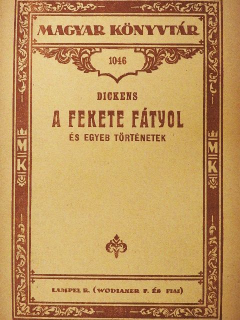Dickens - A fekete fátyol [antikvár]