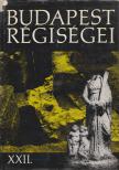Tarjányi Sándor (szerk.) - Budapest régiségei XXII. [antikvár]