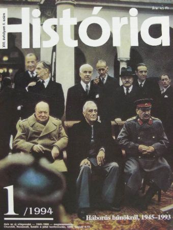 Barcza György - História 1994/1. [antikvár]