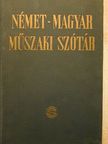 Német-magyar műszaki szótár [antikvár]