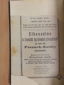 Elbeszélés az Izraeliták Egyiptombóli kivonulásáról [antikvár]