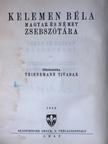 Kelemen Béla magyar és német zsebszótára I-II. [antikvár]