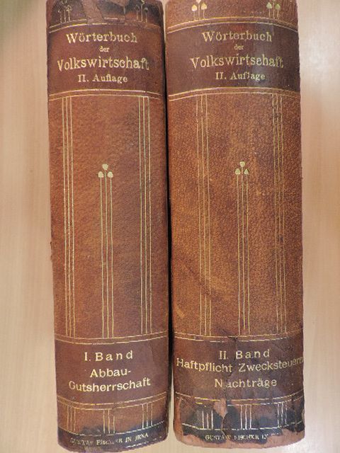 Wörterbuch der Volkswirtschaft I-II. [antikvár]
