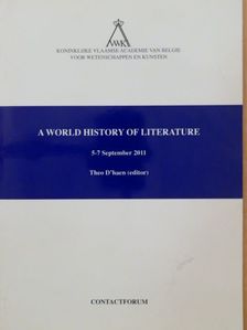Anders Pettersson - A World History of Literature [antikvár]