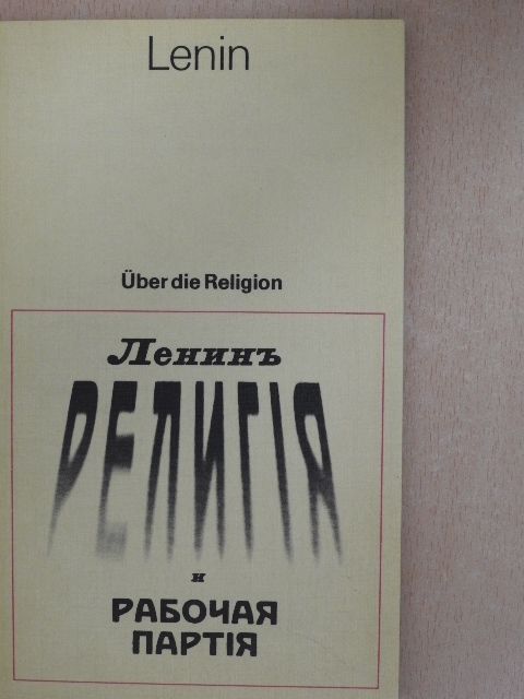 Lenin - Über die Religion [antikvár]