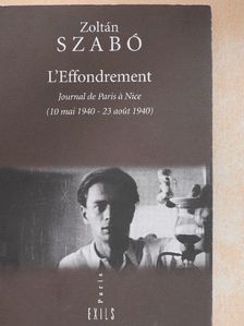 Szabó Zoltán - L'Effondrement [antikvár]