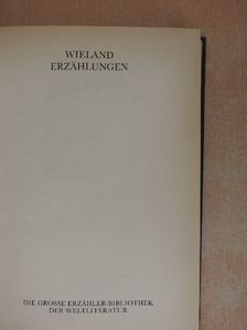 Christoph Martin Wieland - Erzählungen [antikvár]