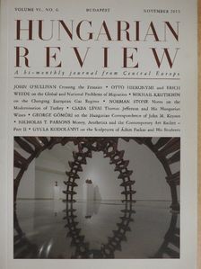 Erich Weede - Hungarian Review November 2015 [antikvár]