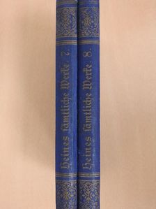 Heinrich Heine - Heinrich Heines Sämtliche Werke in zwölf Bänden 7-8. (gótbetűs) [antikvár]