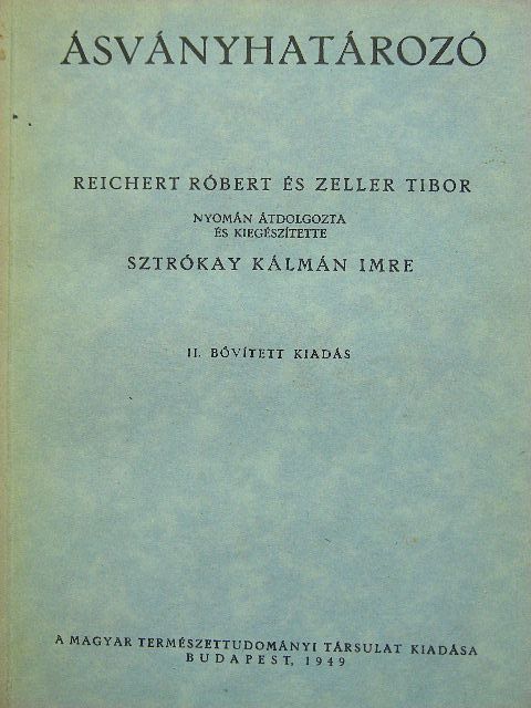 Ásványhatározó [antikvár]