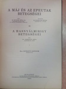 Dr. Gerlóczy Géza - A máj és az epeutak betegségei és a hasnyálmirigy betegségei [antikvár]