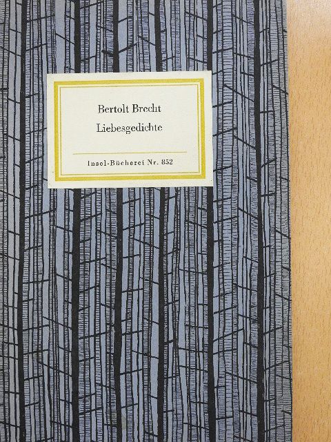 Bertolt Brecht - Liebesgedichte [antikvár]