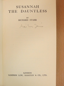 Richard Starr - Susannah the dauntless [antikvár]