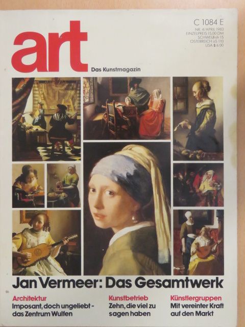 Alfred Nemeczek - art - Das Kunstmagazin April 1983. [antikvár]