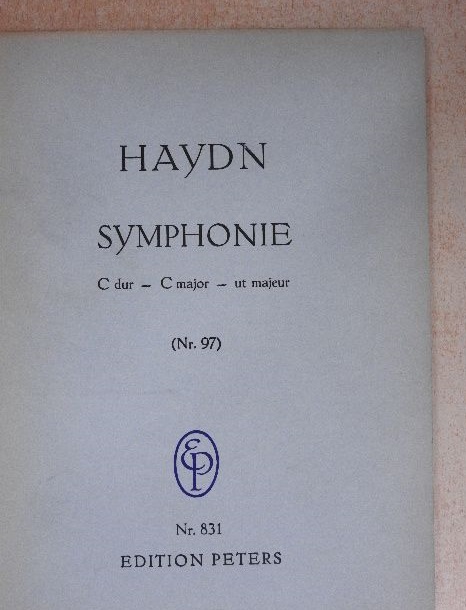 Joseph Haydn - Symphonie [antikvár]