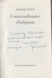 JÁVOR OTTÓ - A matematikatanár elhallgattatása (dedikált) [antikvár]