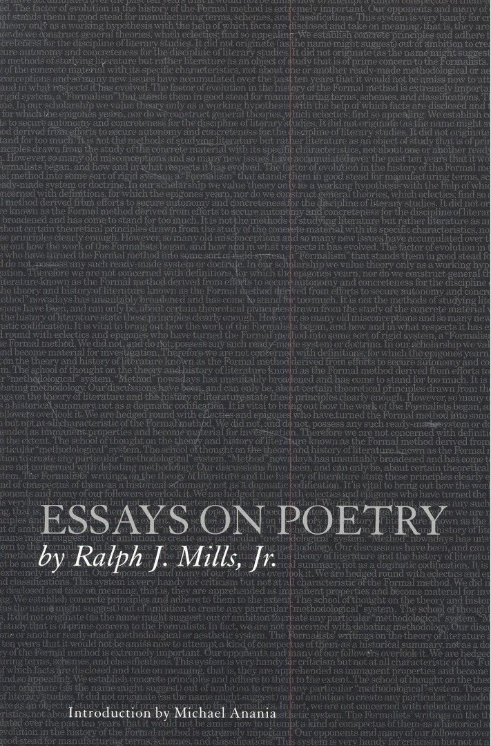 MILLS, RALPH J - Essays on Poetry [antikvár]